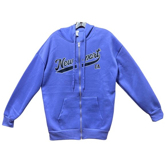 Rue 21 - Men's Long Sleeve Hooded Sweatshirt - Purple - Small - Picture 1 of 14